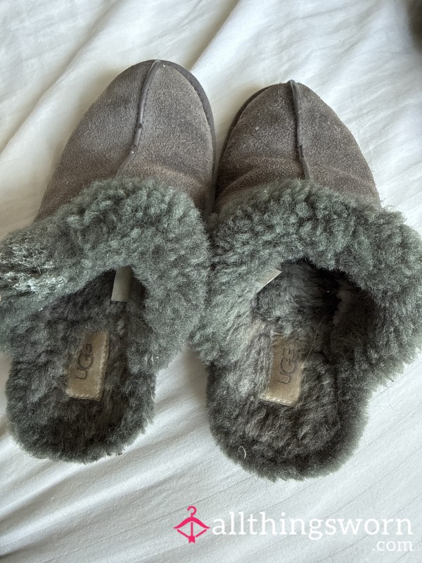 Very Worn Slippers