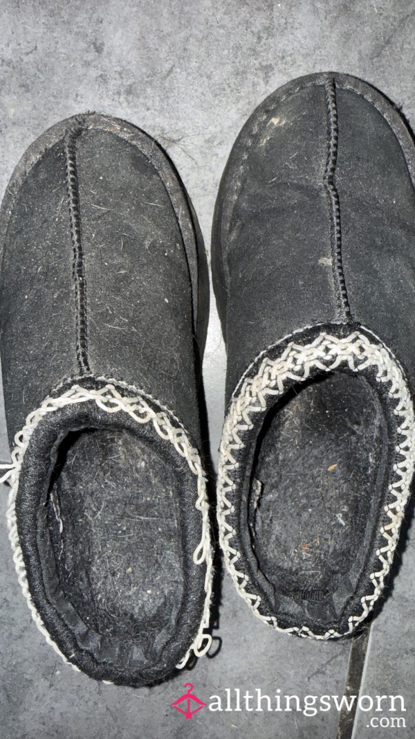 Very Worn Slippers
