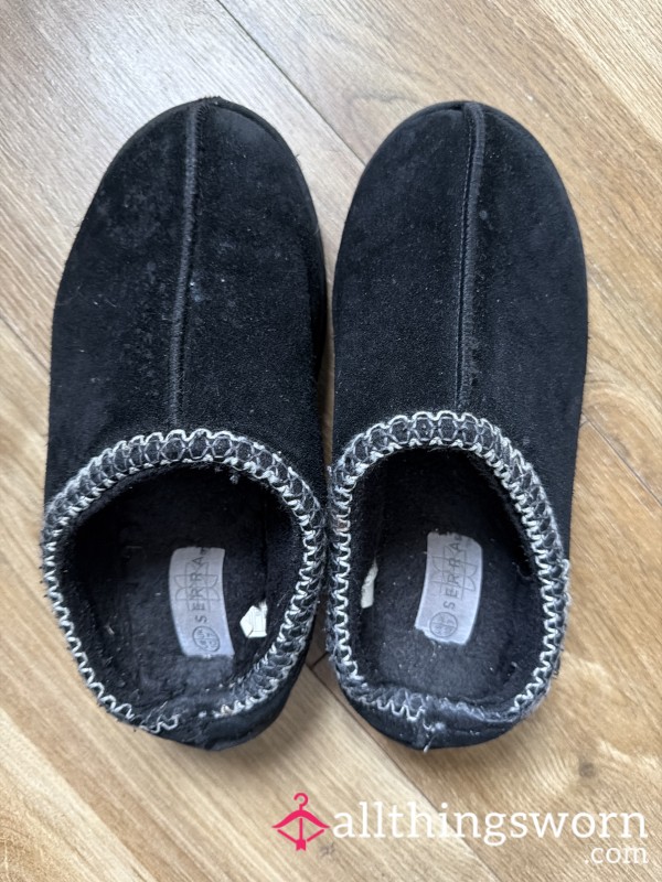 Very Worn Slippers