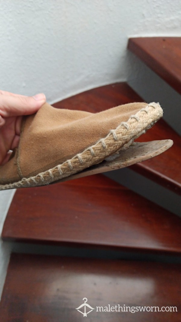 Very Worn Summer Male Shoes