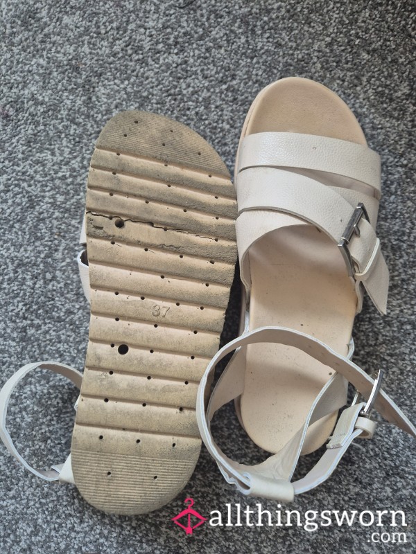 Very Worn Summer Shoes, Had Very Sweaty Feet In These