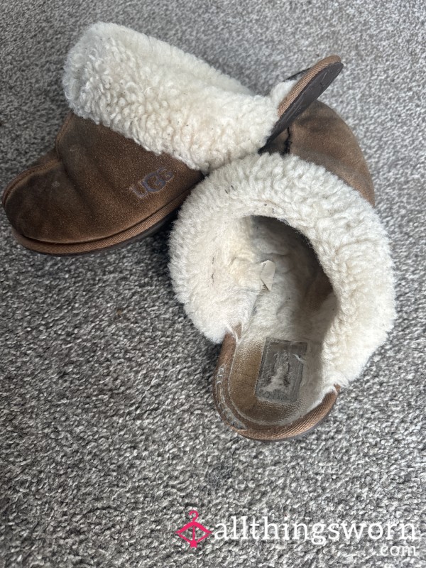 Very Worn UGG Slippers