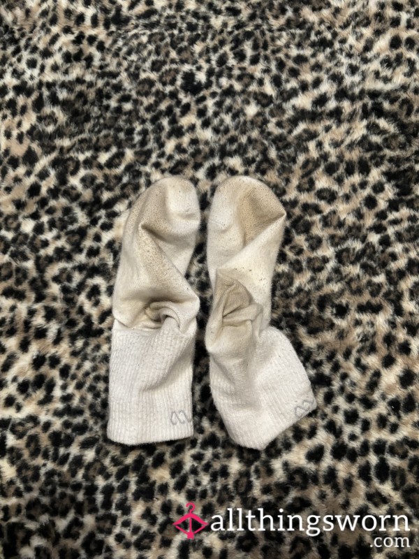 Very Worn White Socks 🤍