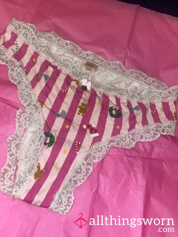 Very Worn Xmas Panties