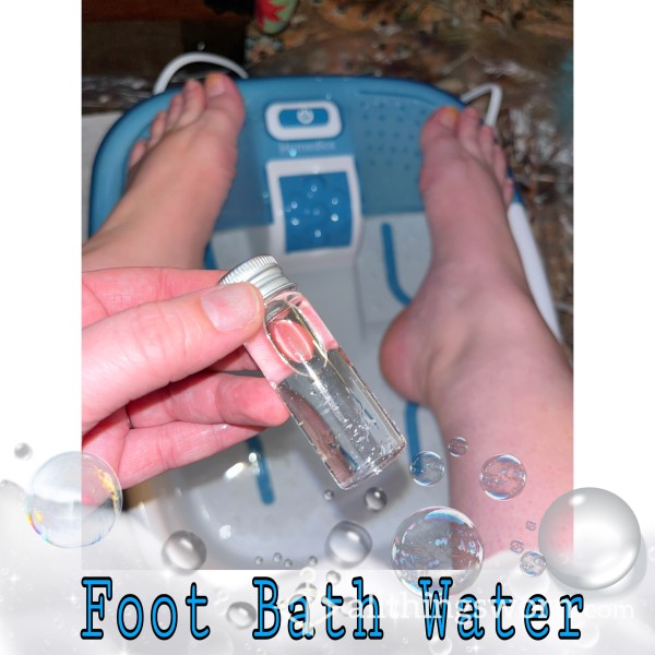 15 ML Vials Of Goddess Foot Bath Water 💦