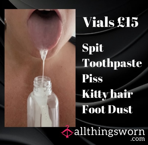 Vials Of My Flavour!