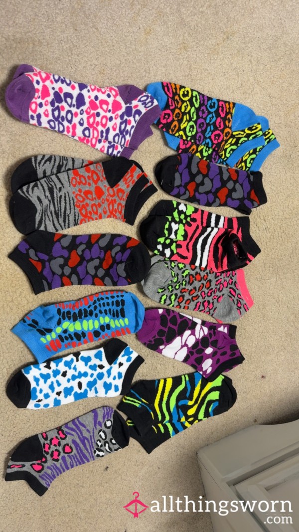 Vibrant Ankle Socks