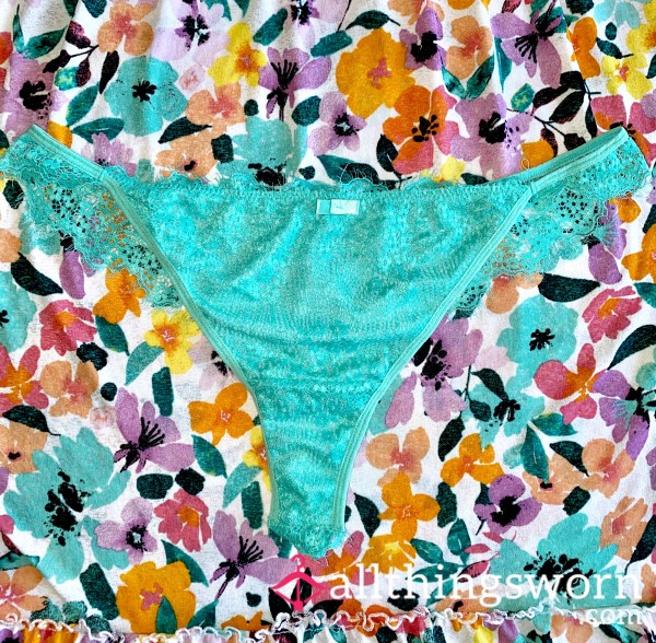 Beautiful Blue Lace Thong 🩵with Free Shipping In Canada