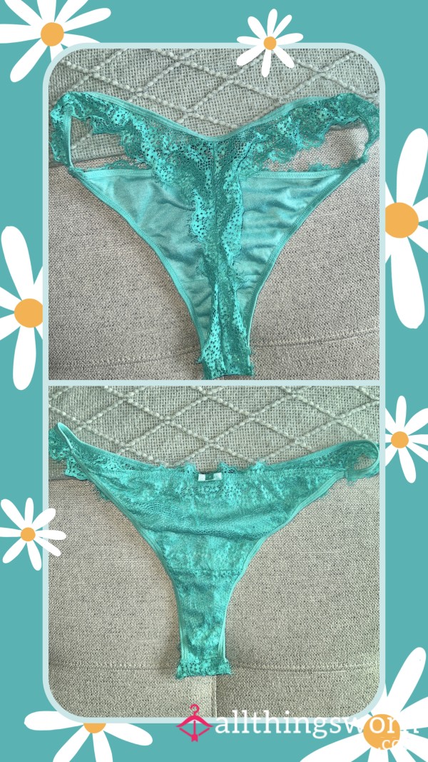 Beautiful Blue Lace Thong 🩵