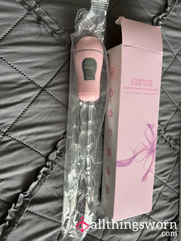 Vibrating A**l Wand Pretty Pink For The Lovely Sissies