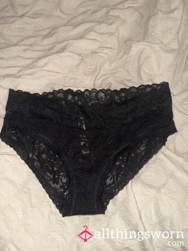Victoria Secret Black Laced Panties