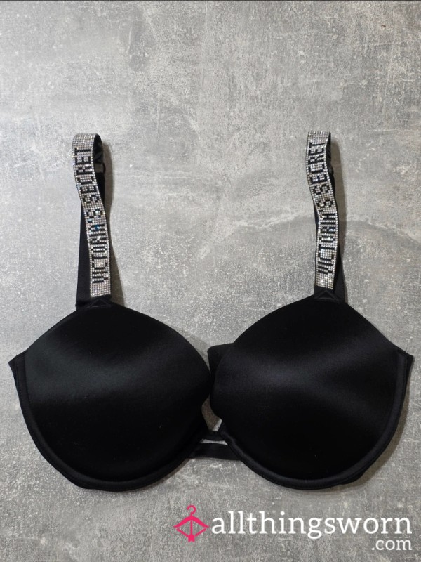 Victoria Secret Black Shine Bra