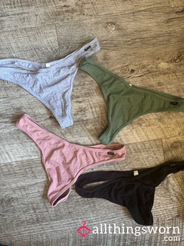 Victoria Secret Cotton Thongs Ready To Be Worn For You 💕