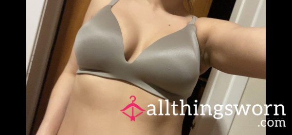 Victoria Secret Deeply Soaked In BO Bra- Silky Nylon Fabric- Barely Ever Washed- Permanently BO Scented