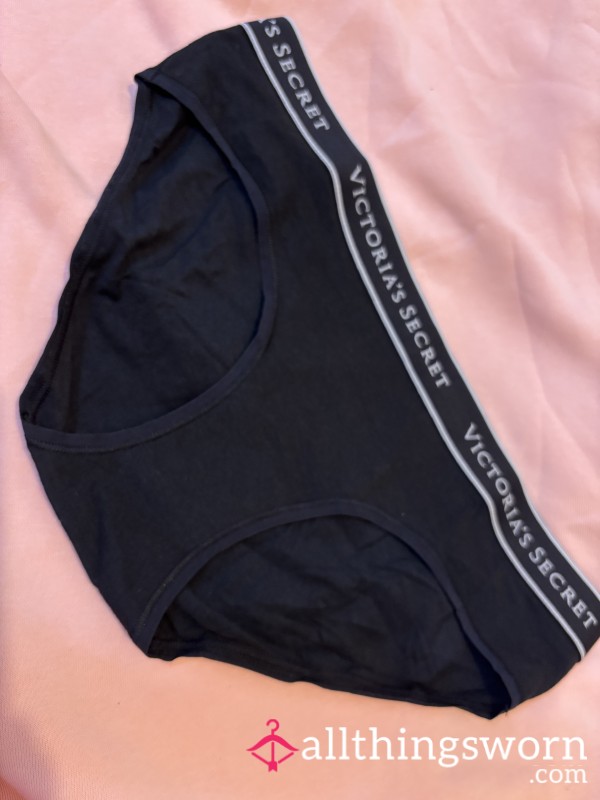 Victoria Secret Full Back Black Panties