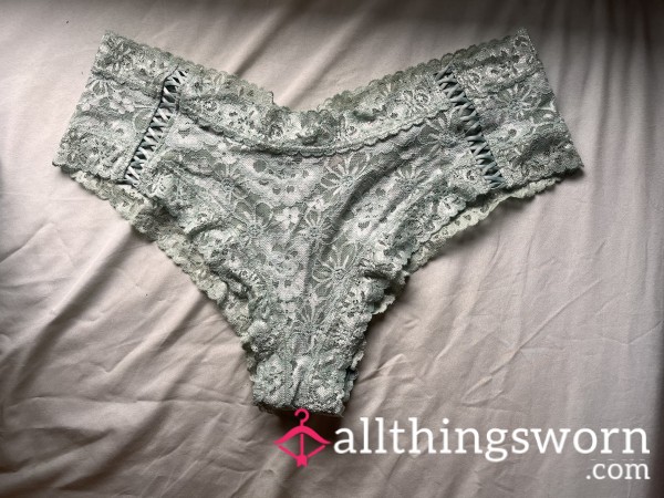 Victoria Secret Green Lace Panties