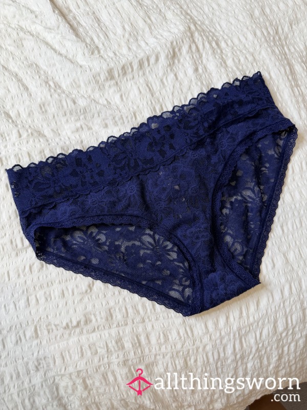 24H Worn Victoria Secret Lace Panties