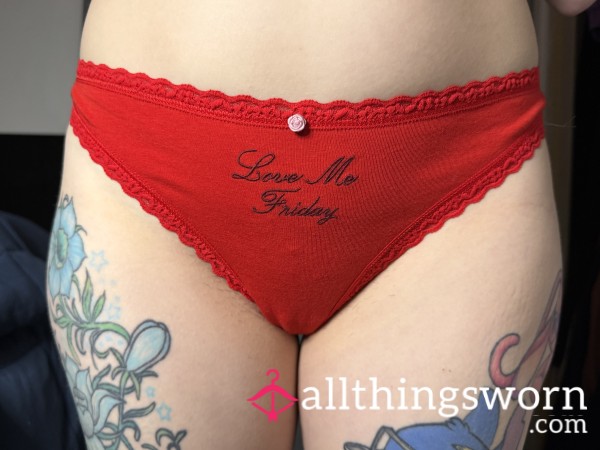 Victoria Secret "Love Me Friday" Thong