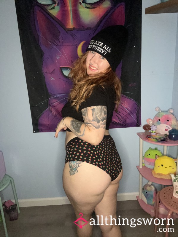 Victoria Secret PINK Strawberry Full Back Panties