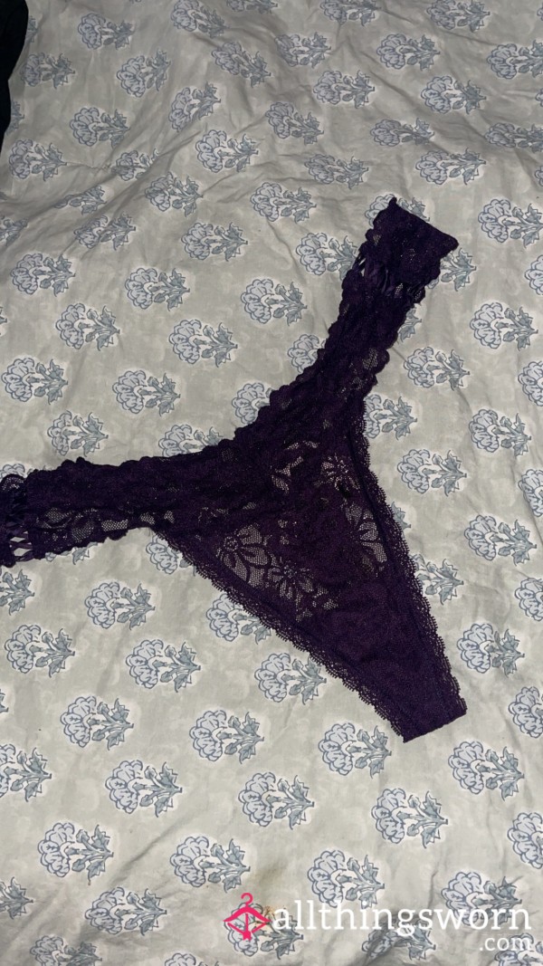 Victoria Secret Purple Thong🥵