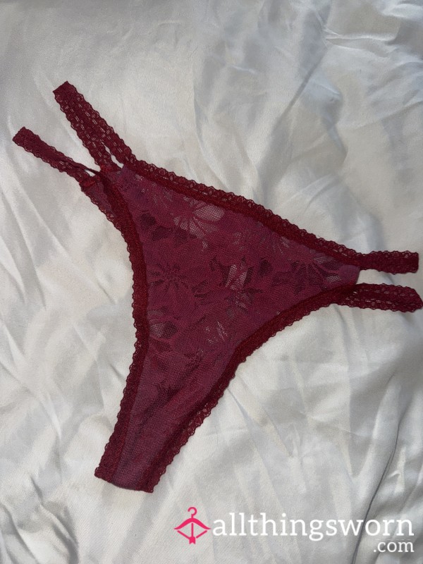 Victoria Secret Red Thong