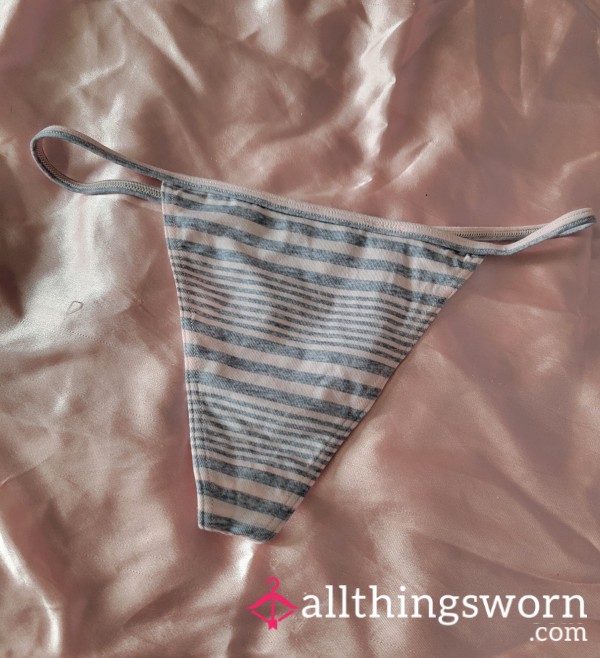 Victoria Secret Stripes Thong