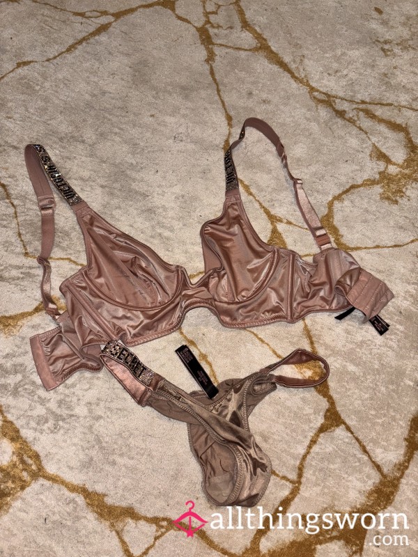 Victoria Secret Worn Pink Set