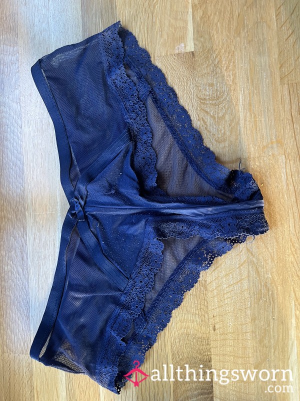 Victoria Secret Blue Knickers