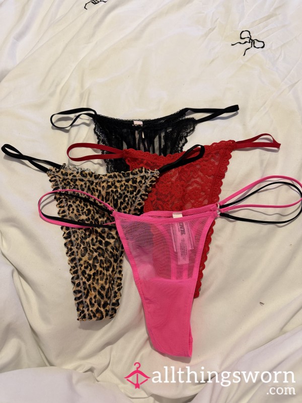 Victoria Secrets Thongs To Be Worn