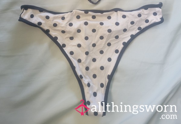 Victoria's Secret Angels Polka Dot Thong
