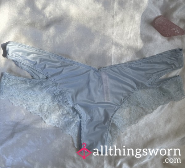 Victoria’s Secret Baby-Blue Cutout Cheeky Panty