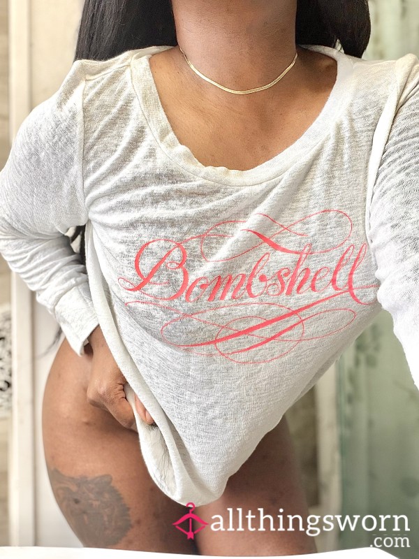 Victoria's Secret Bombshell Long-Sleeve Shirt