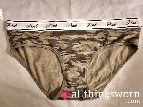 Victorias Secret Camo Bikini With Gusset