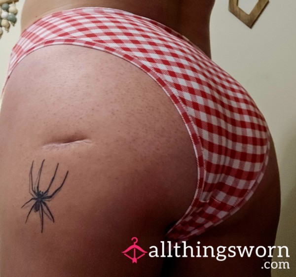 Victoria's Secret Cotton Checkered Cheekies