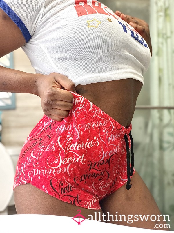 Victoria's Secret Cotton Flannel Sleep Shorts