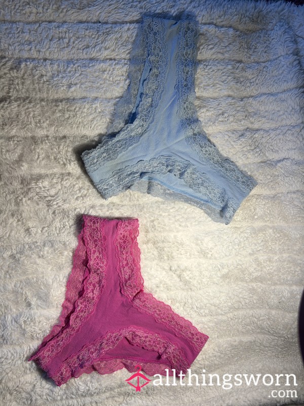 🩷Victoria’s Secret Cotton + Lace Bootyshorts  🩵🩷 SALE $13