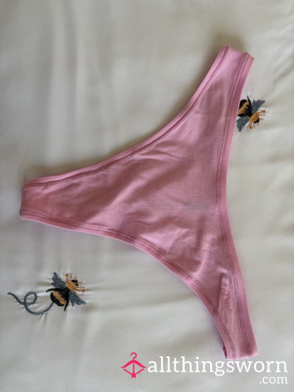 Victoria’s Secret Cotton Thong - Pink 💕