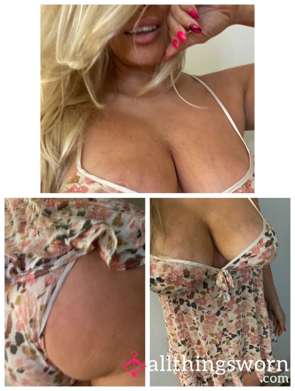 Victoria’s Secret Girl Next Door Baby Doll Lingerie & Panty