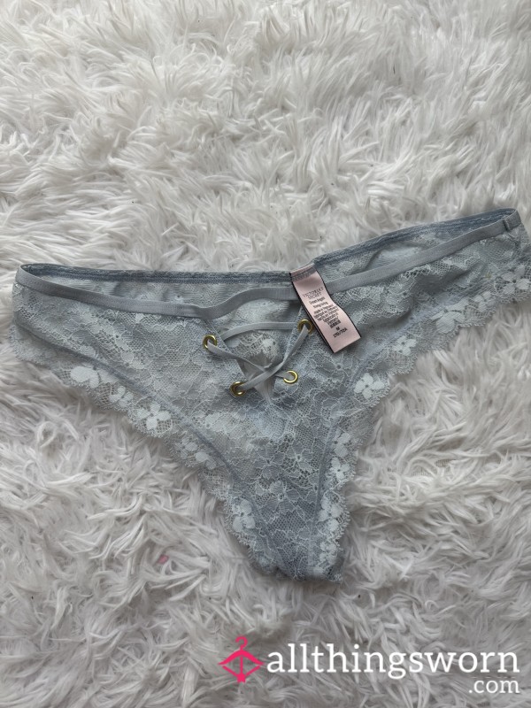 Victoria’s Secret Lace Thong - Baby Blue