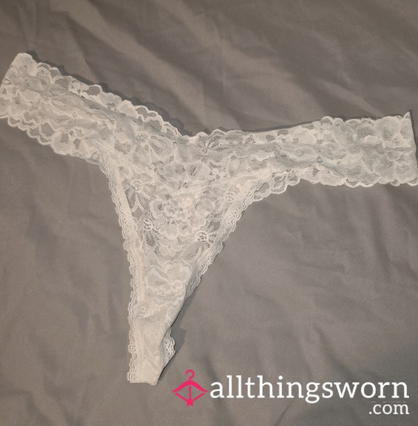 Victorias Secret Lace Thong - Worn Just For You! 🔥