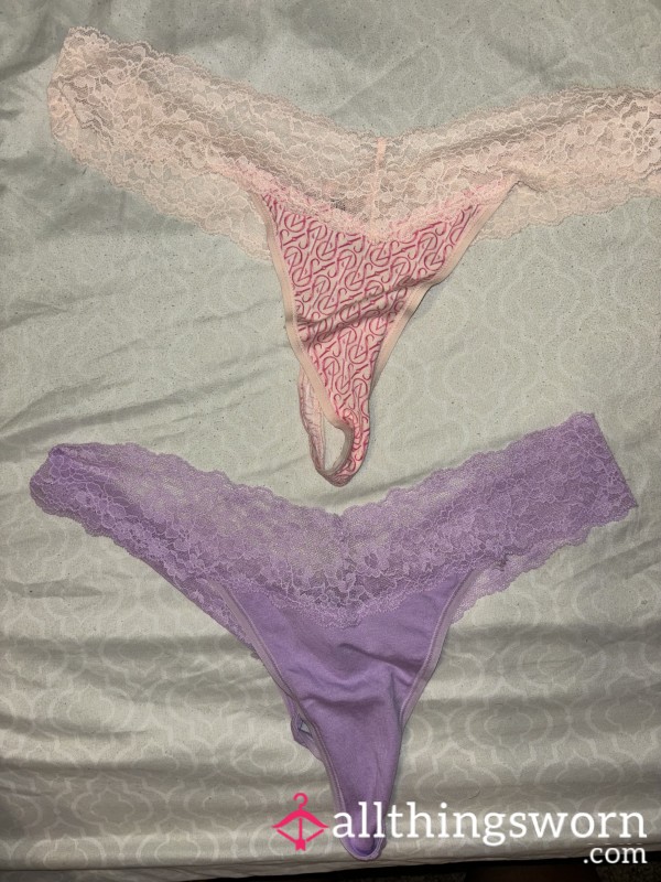 Victoria’s Secret Lace Thongs