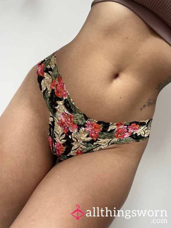 Victoria’s Secret Lace Thongs – Soaked In My Scent ✨🌸