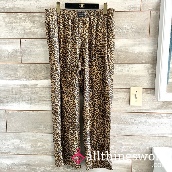 Victoria’s Secret Leopard Print Lounge Pants