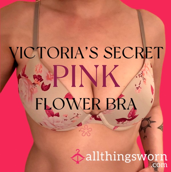Victoria’s Secret PINK Flower Bra - 10 Years Old