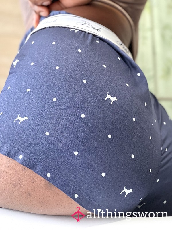 Victoria's Secret PINK Silky Sleep Boxy Pajama Shorts