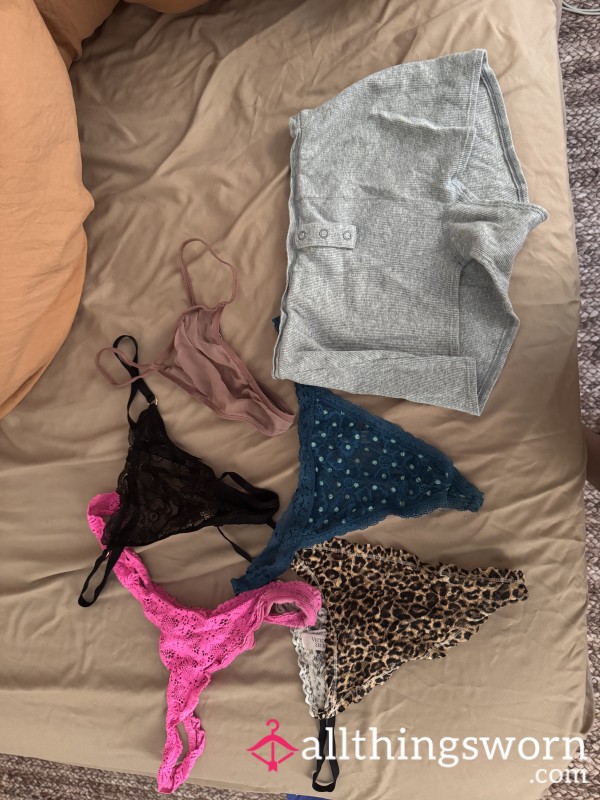 Victoria’s Secret/ Pink Thongs And Panties