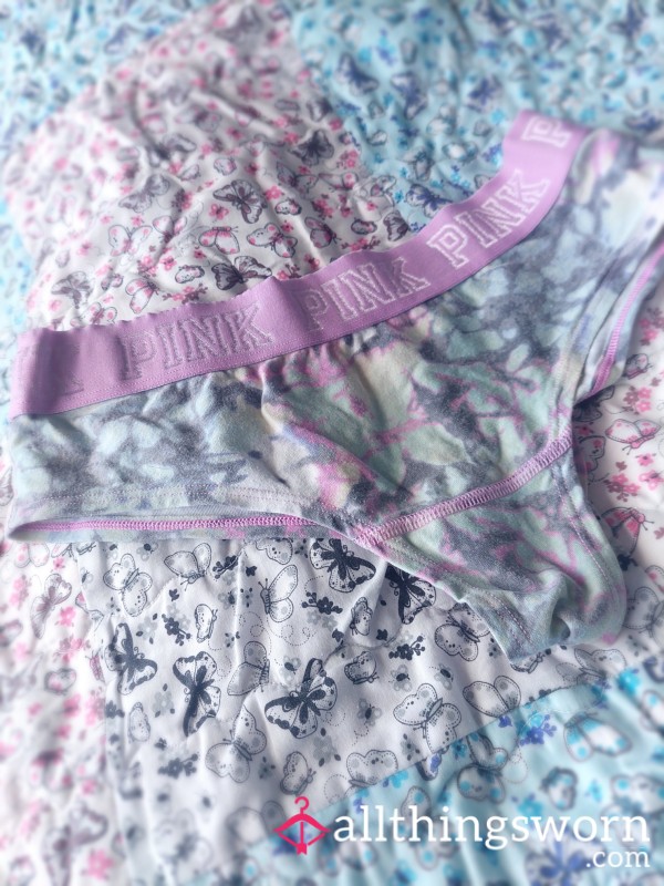 Victoria's Secret Pink Tie Dye Briefs