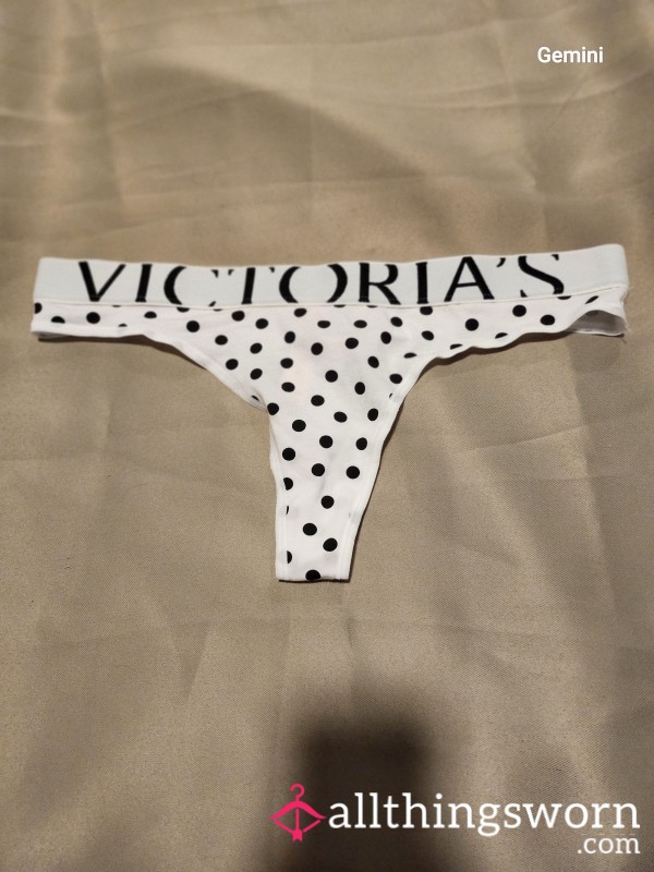 Victorias Secret Polka Dot Thong
