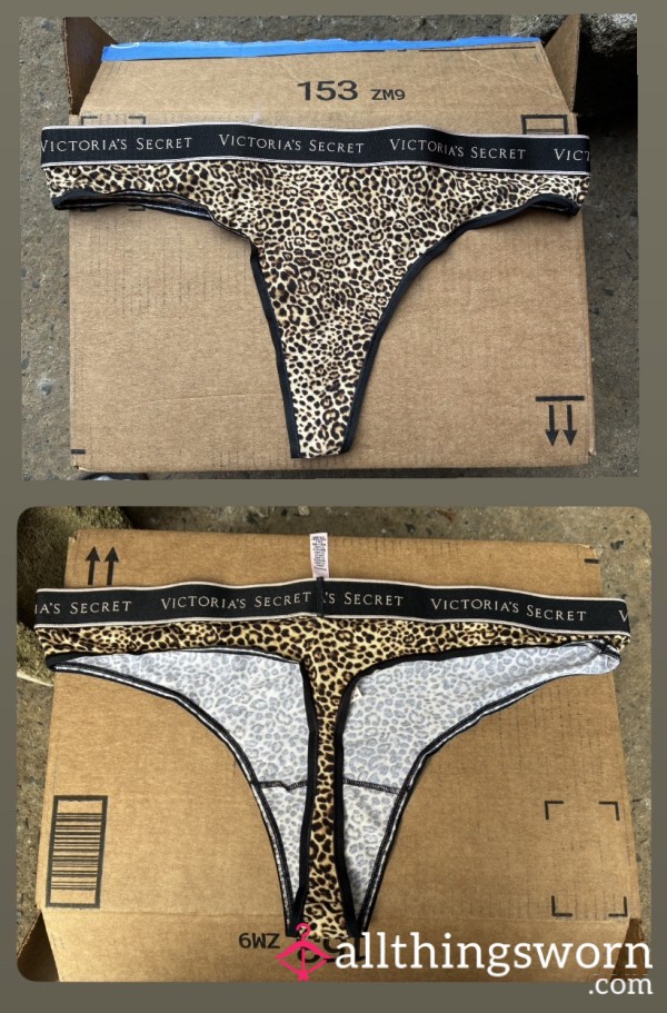 Victoria’s Secret Printed Thongs