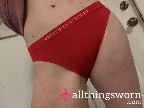 Victorias Secret Red Full Back Panties